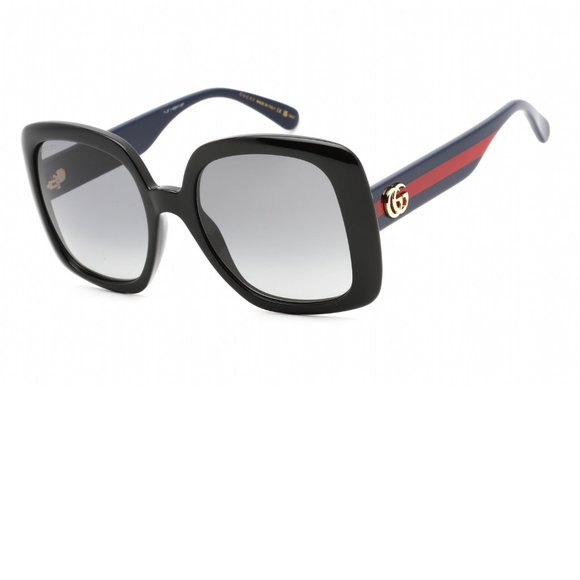 Gucci Accessories - Gucci Sunglasses Black with navy red Gucci web arms brand new